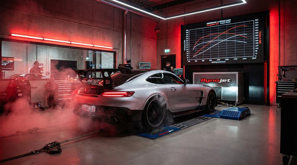 涩里番 AMG GT马力测试视频